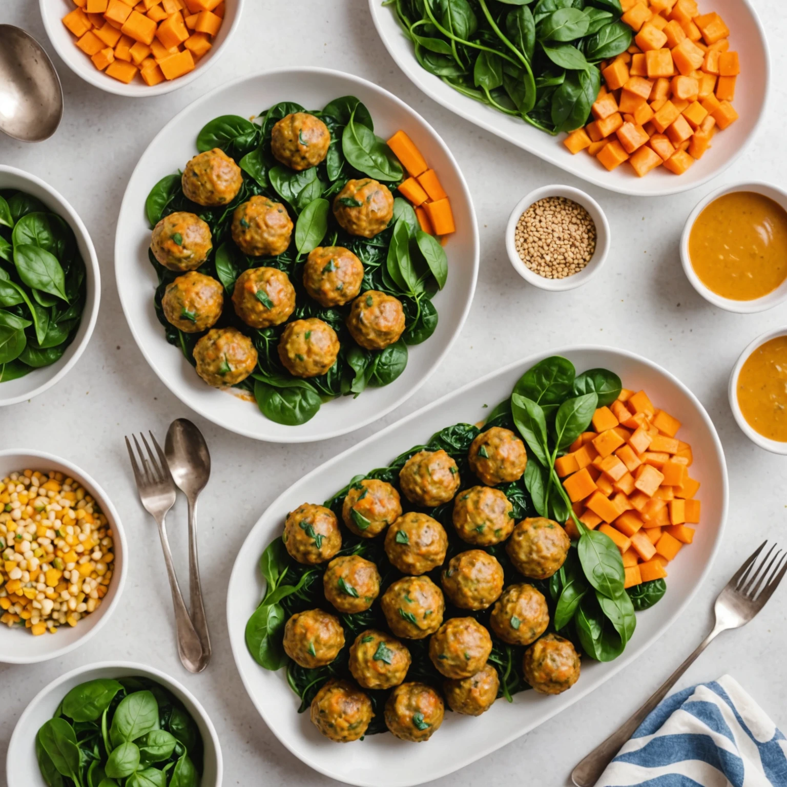 Iron-Rich Lentil and Spinach Toddler Meatballs