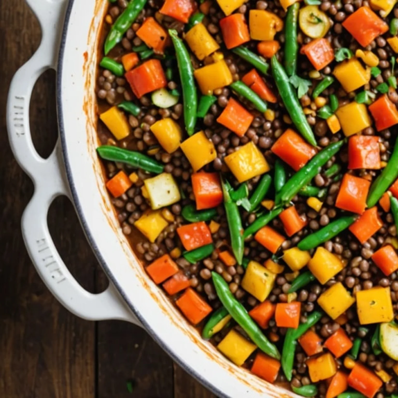 International Rustic Vegetable Bake