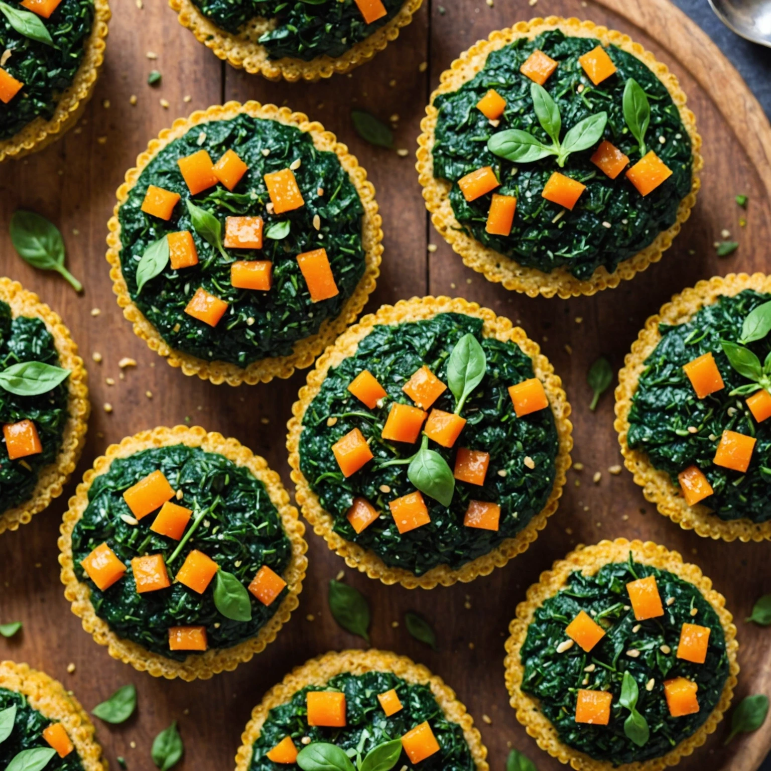 Whole Grain Amaranth and Spinach Toddler Savory Cake