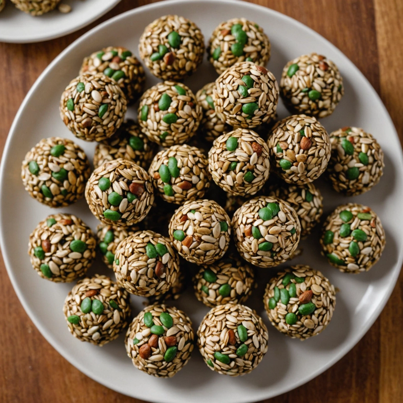 Sunflower Seed and Pumpkin Seed Energy Bites