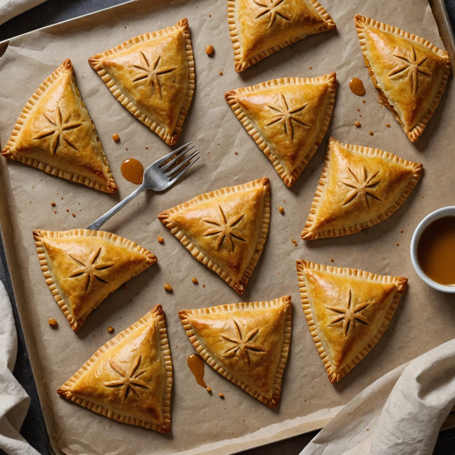 Soft Pumpkin and Chickpea Hand Pies with Mild Cinnamon