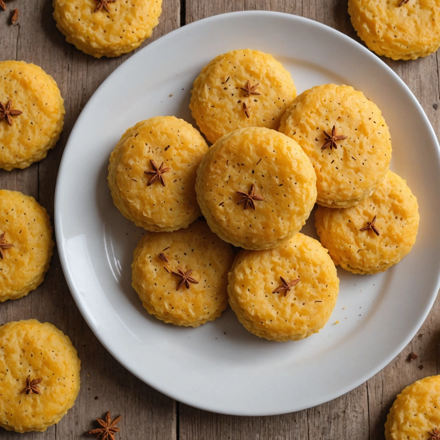 Nut-Free Gluten-Free Mini Polenta and Carrot Biscuits