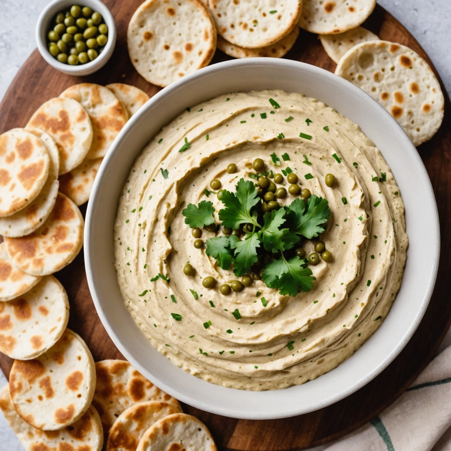 Velvety Lentil and Cauliflower Hummus Dip for Toddlers