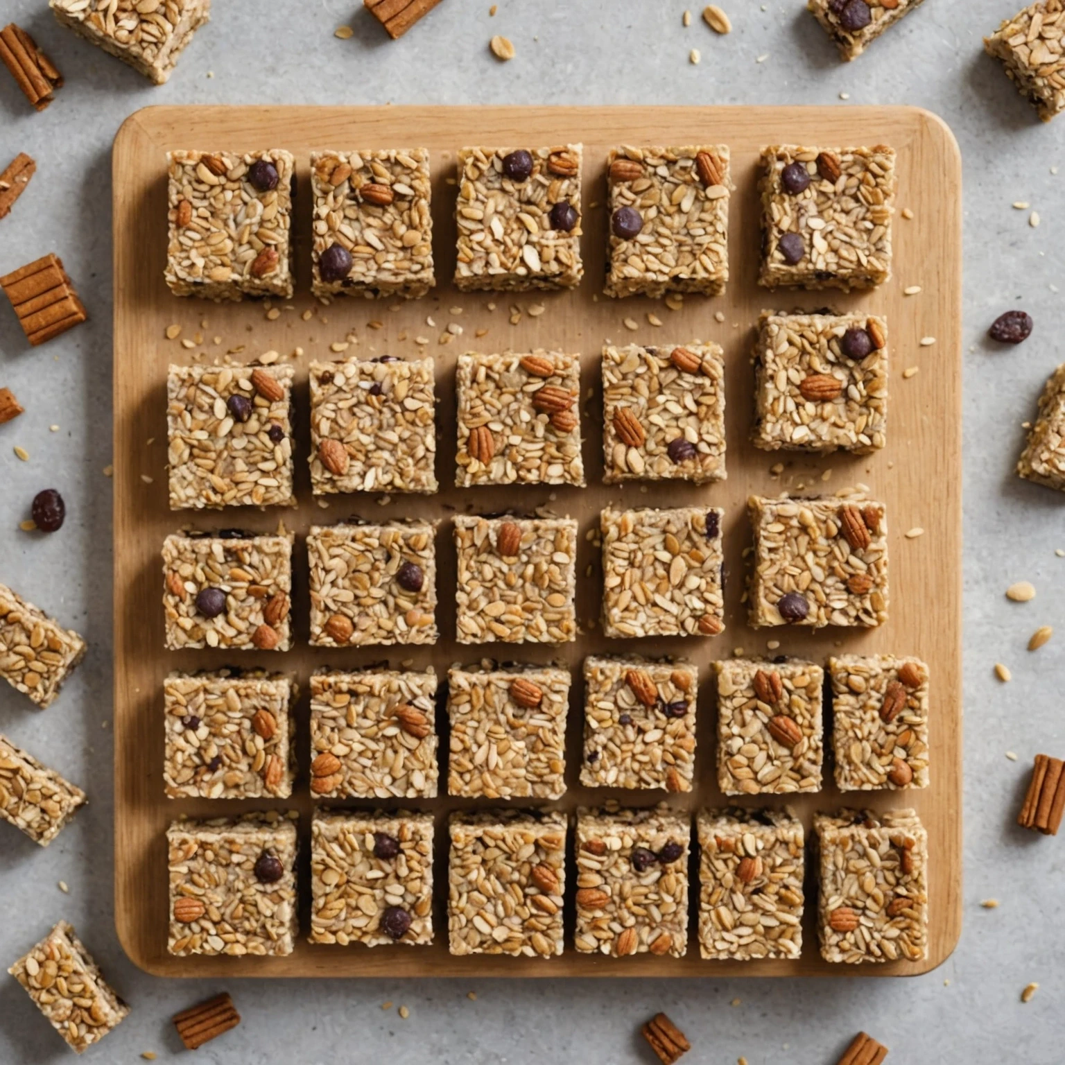 Chia and Amaranth No-Bake Energy Bars
