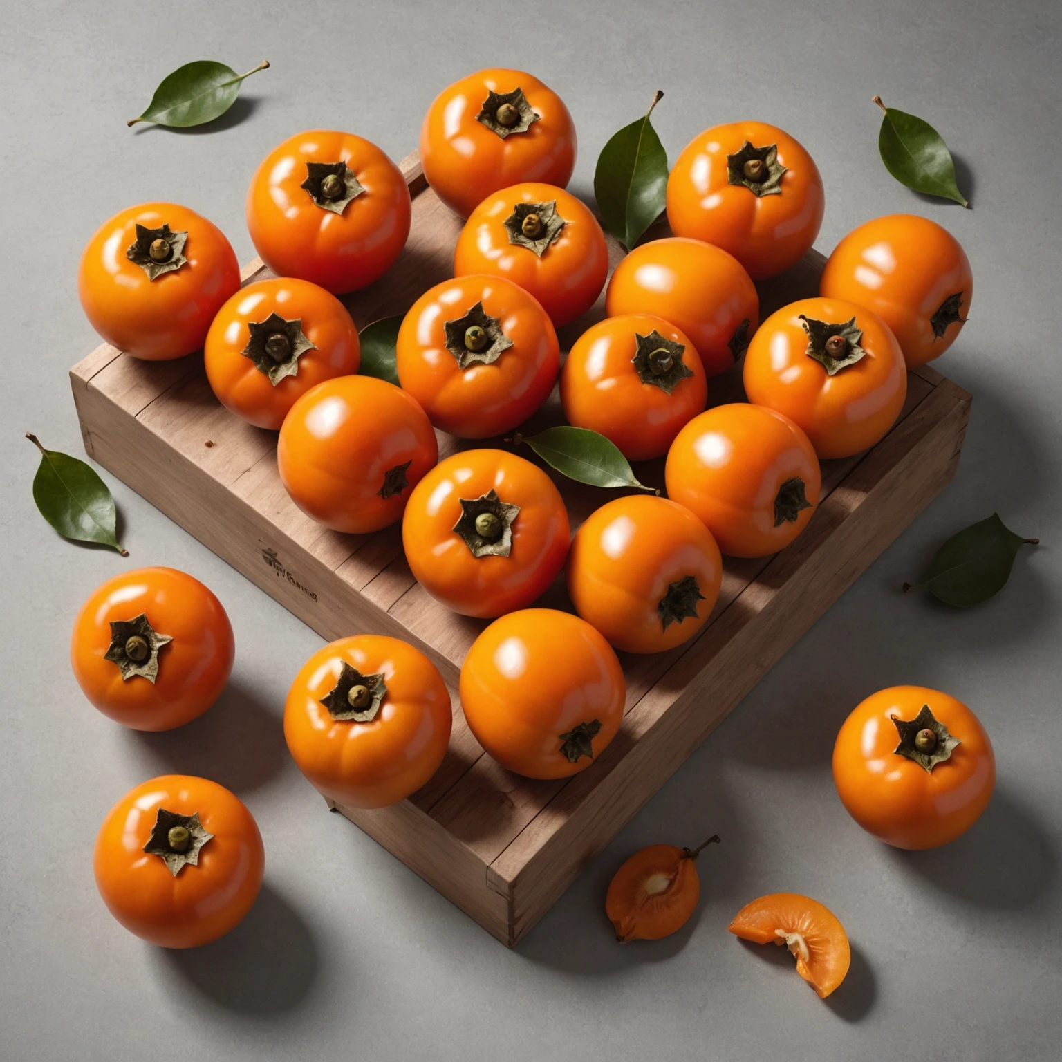 persimmons