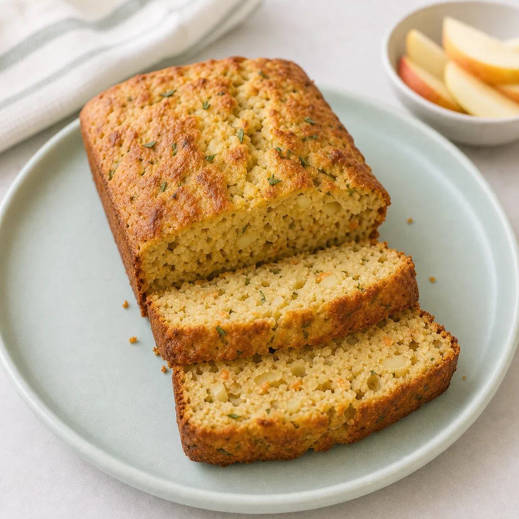 Apple Parsnip Savory Breakfast Loaf process image for TinyTummyTreats