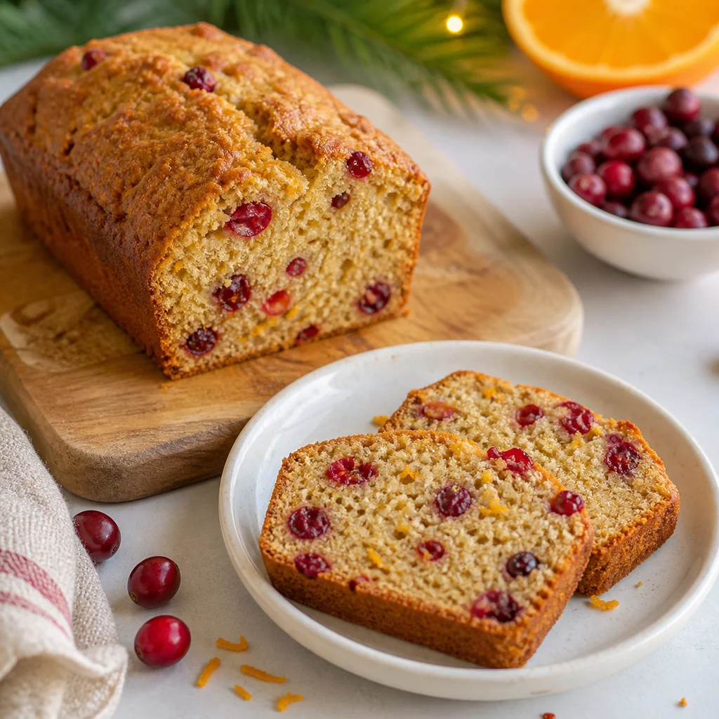 Festive Cranberry Orange Toddler Bread process image for TinyTummyTreats
