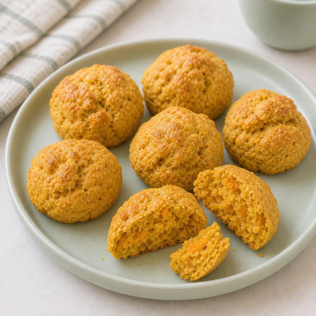 Soft Amaranth Sweet Potato Baby Scones Mild Cardamom process image for TinyTummyTreats