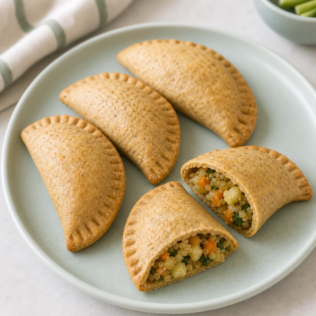 Soft Baked Vegetable Amaranth Empanadas process image for TinyTummyTreats